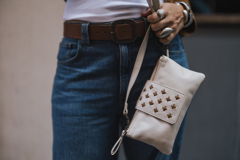 Nerine Leather Crossbody Bag