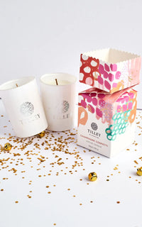 Limited Edition Classic White Campagne Confetti Votive Bon Bon