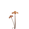 Duo Daisy Rust Flower Stake