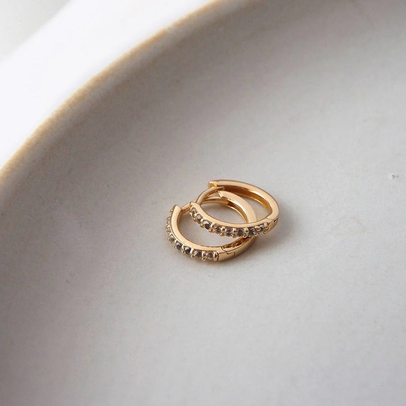 13mm Huggies | 18KT Yellow Gold Plate