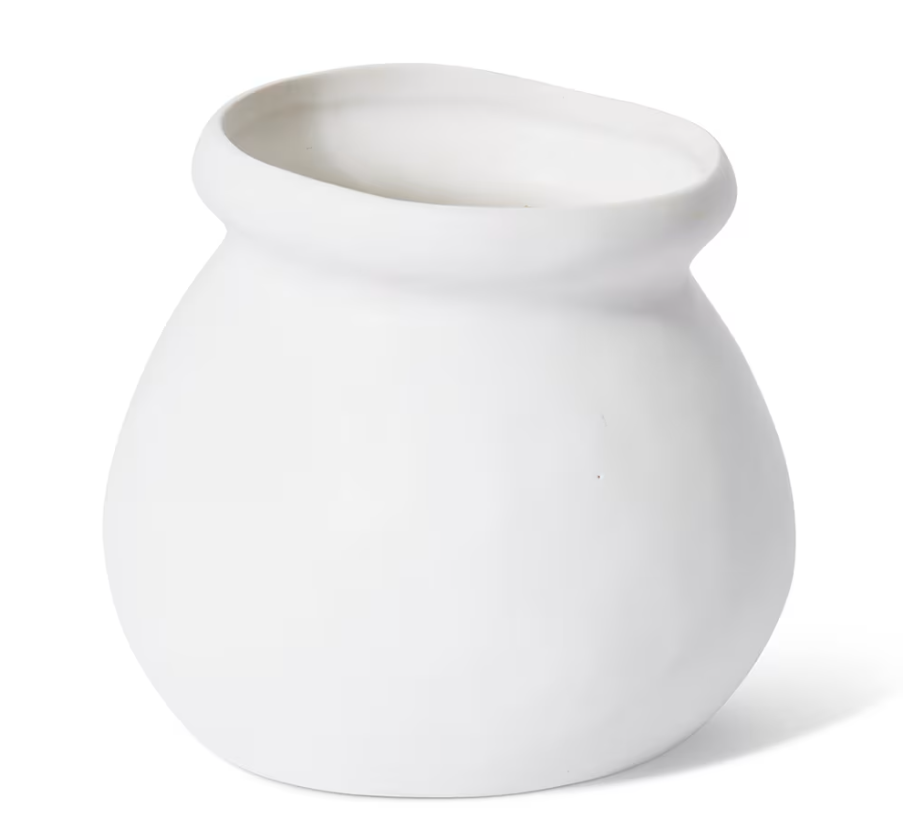 Nakano Round Vase |  White