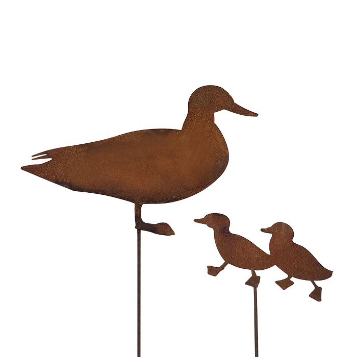 Duck Silhouette Rust