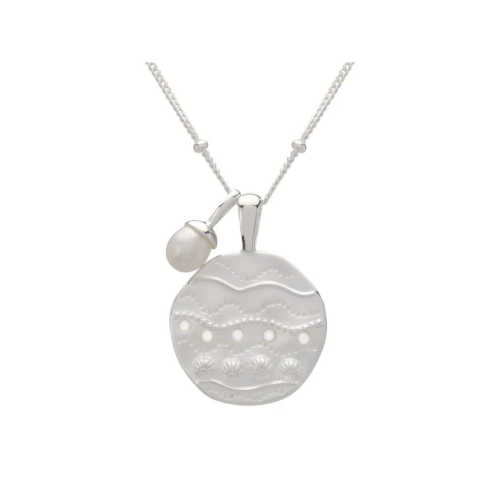 Ocean Dreamer Pendant Necklace | Sterling Silver