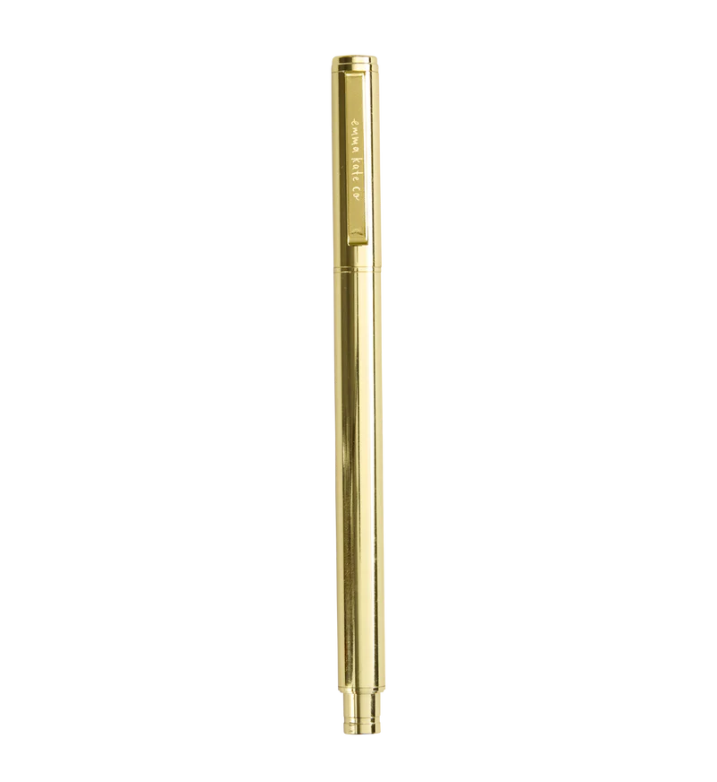 Metal Rollerball Pen | Golden