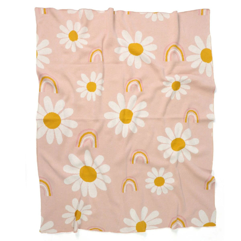 Dreamy Daisy Baby Blanket