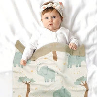 Enni Elephants Baby Blanket