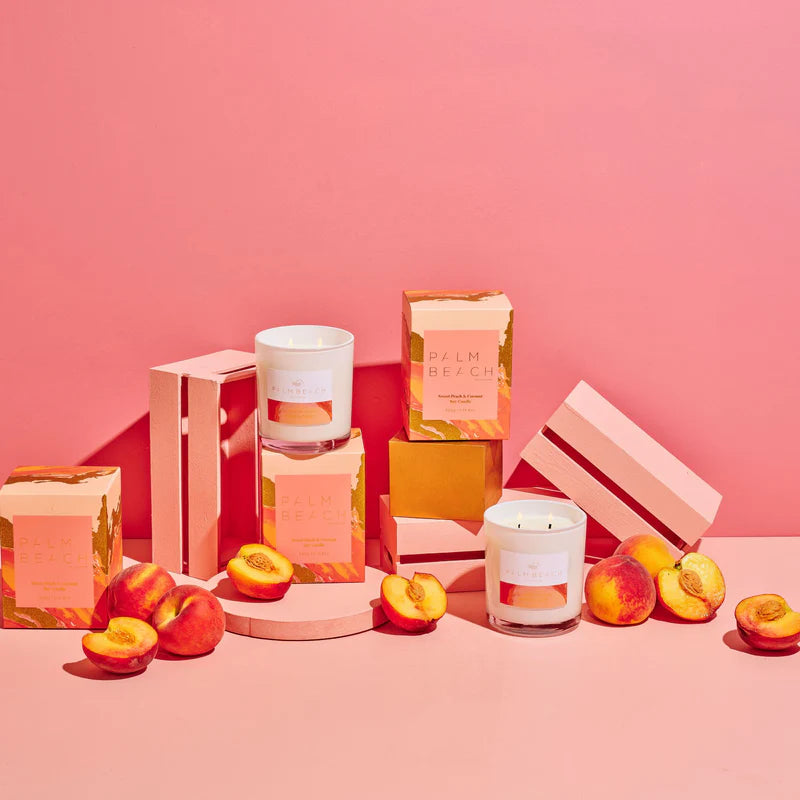 Sweet Peach & Coconut | Standard Candle