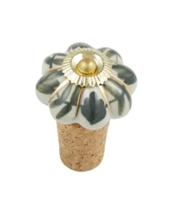 Rosa Ceramic Bottle Stopper