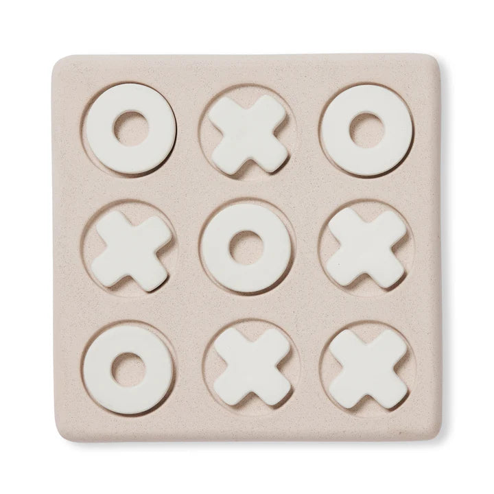 Ceramic Natural Tic Tac Toe