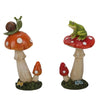 Resin Mushroom Snail & Frog