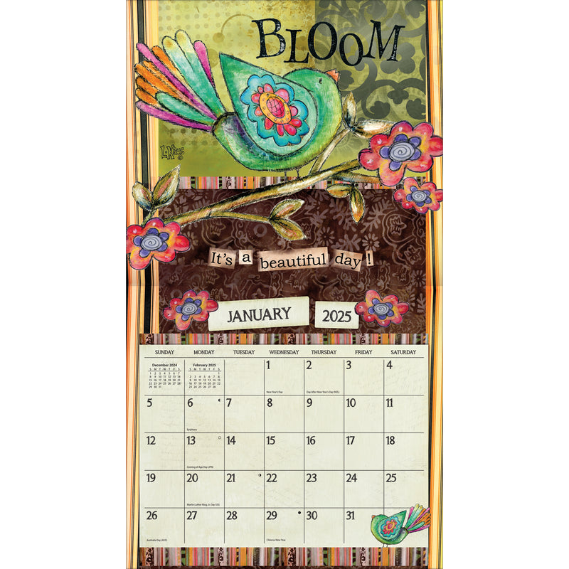 Color My World 2025 | Wall Calendar