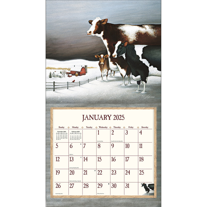 Cows Cows Cows 2025 | Wall Calendar