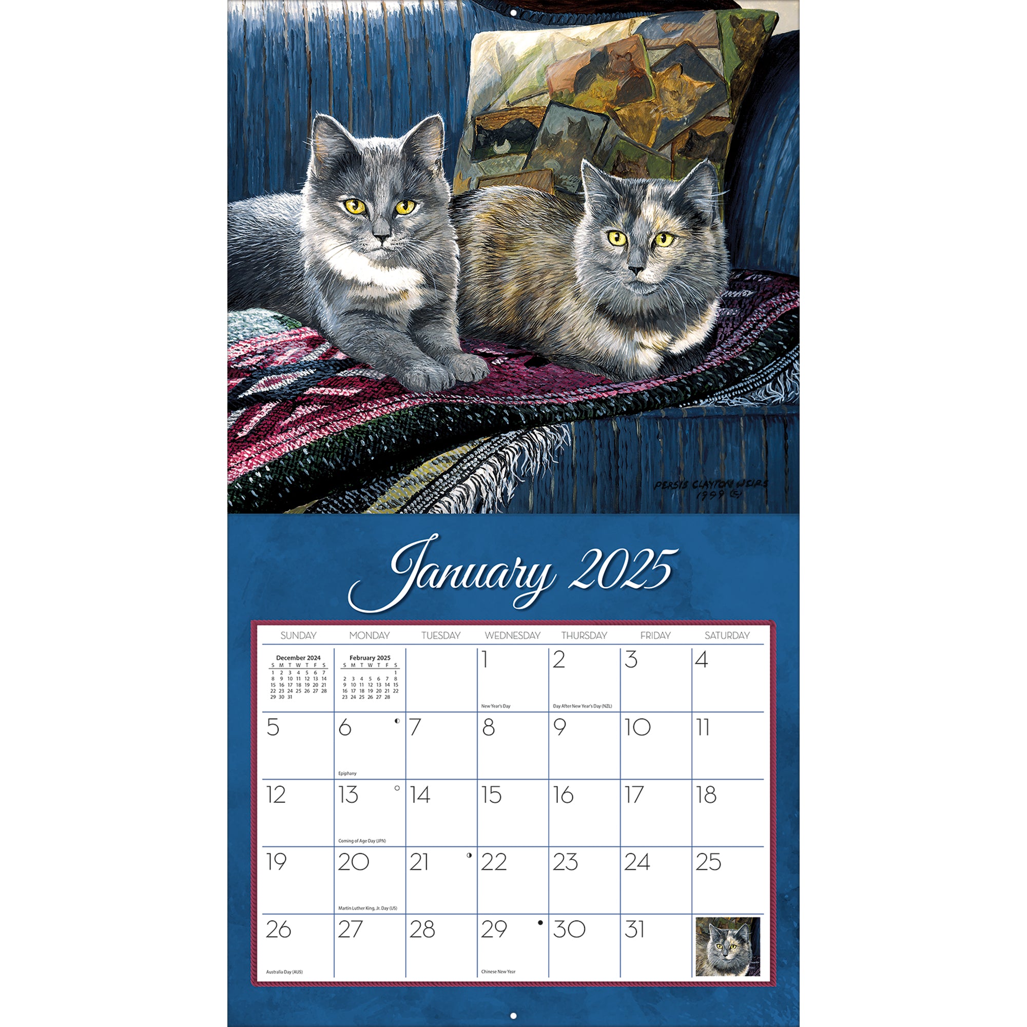 Love Of Cats 2025 | Wall Calendar