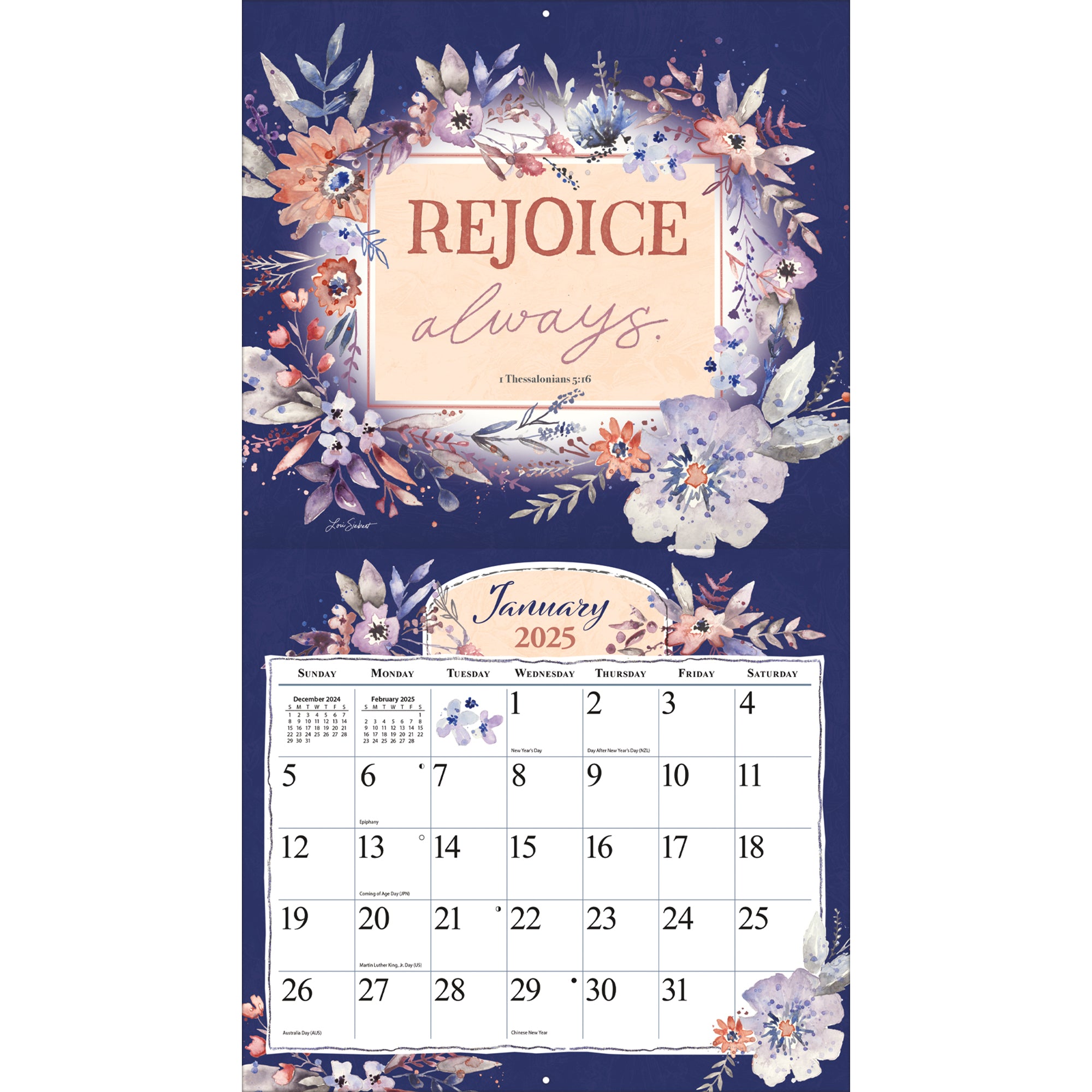 Forever Faithful (Scripture) 2025 | Wall Calendar – Whatever Mudgee