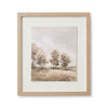 Treescape Sepia Framed Artwork