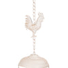 Wind Chime Cast Iron White