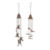 Wind Chime Cast Iron Brown