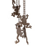 Wind Chime Cast Iron Brown