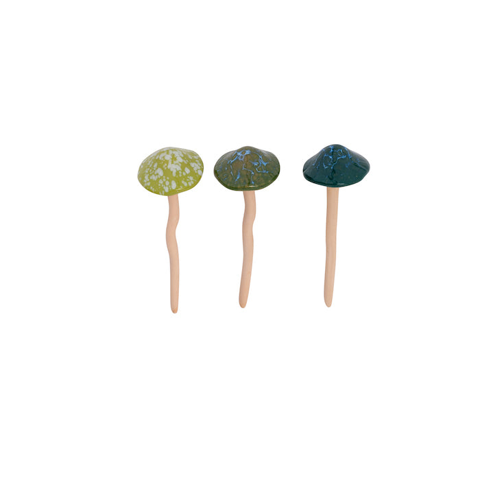 Mushroom Ceramic Green