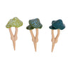 Mushroom Ceramic Green