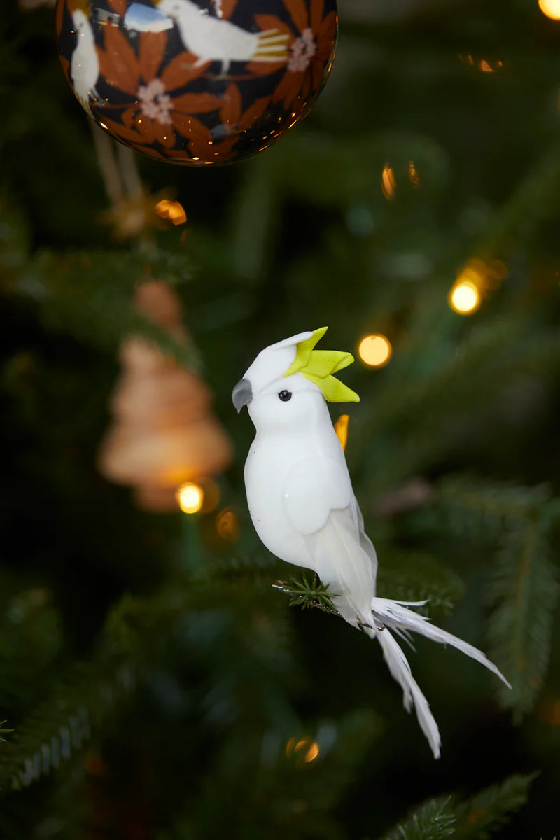 Yellow Cockatoo Clip Bird