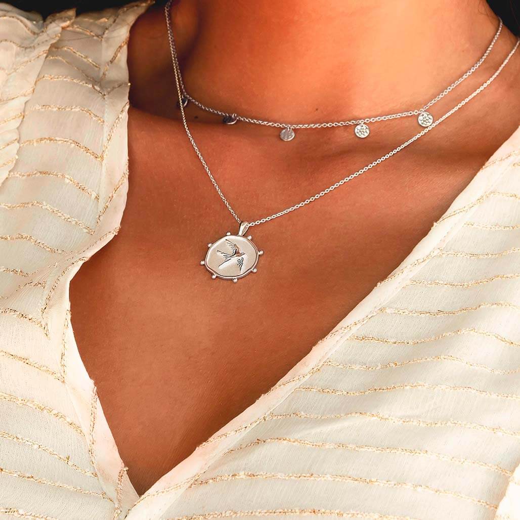 Freedom Necklace | Sterling Silver