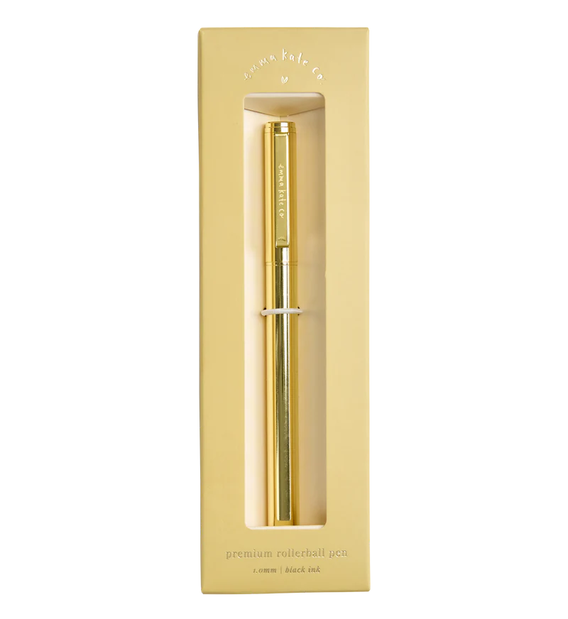 Metal Rollerball Pen | Golden