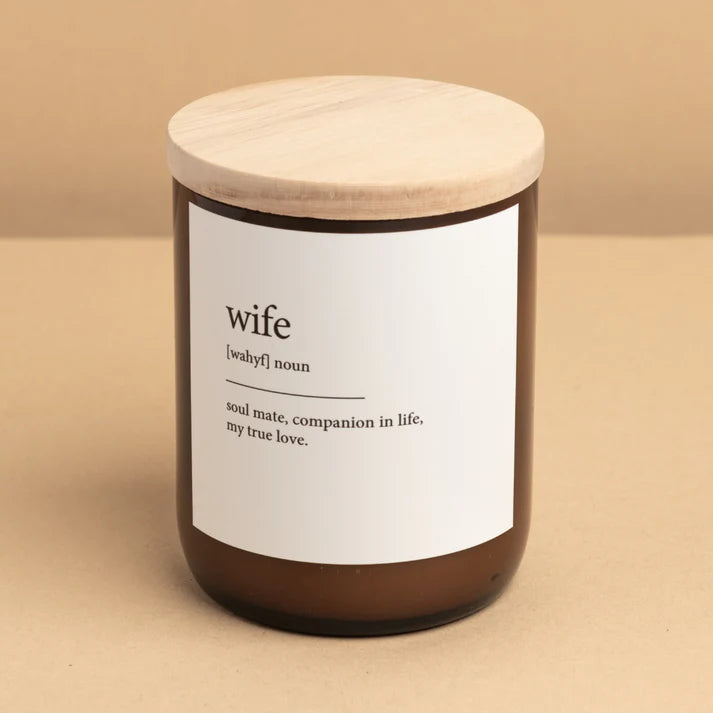 Dictionary Meaning Candle | Wife