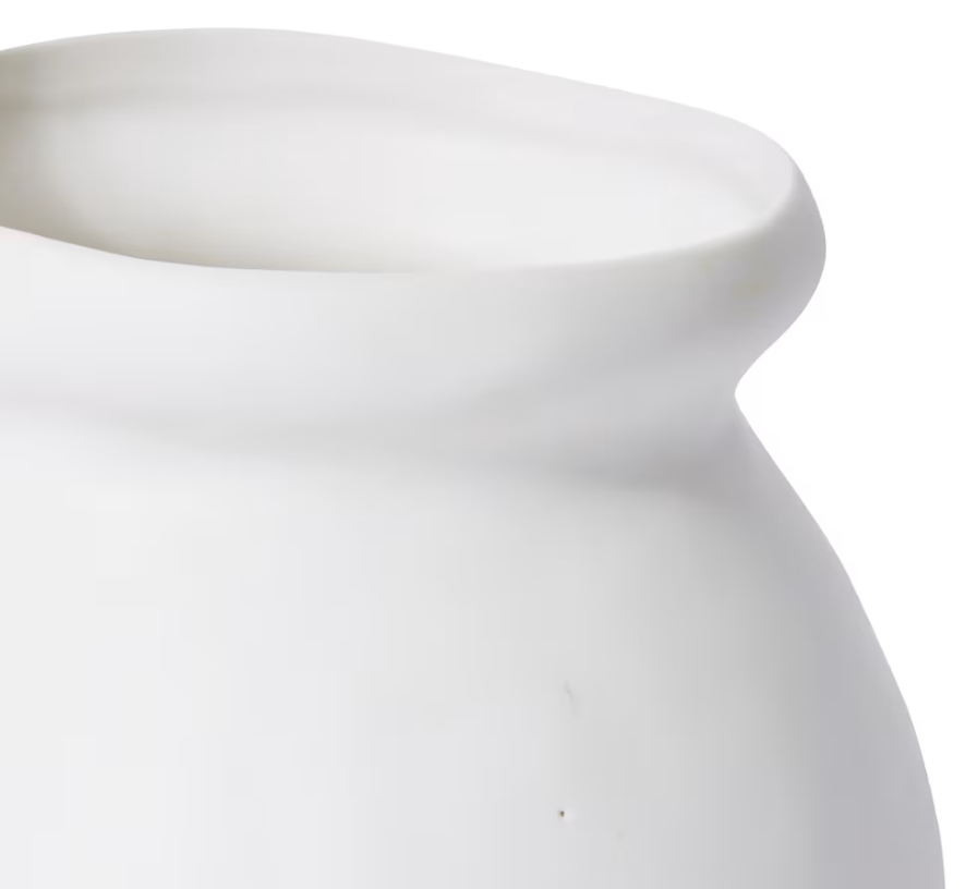 Nakano Round Vase |  White