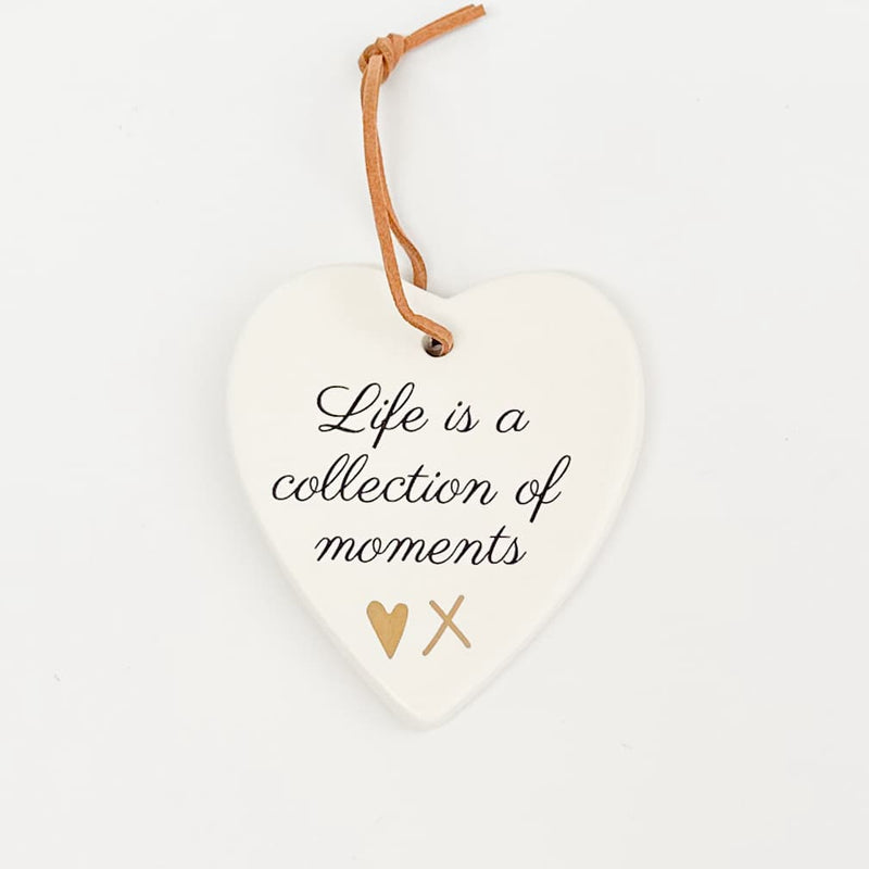 Ceramic Heart with Quote