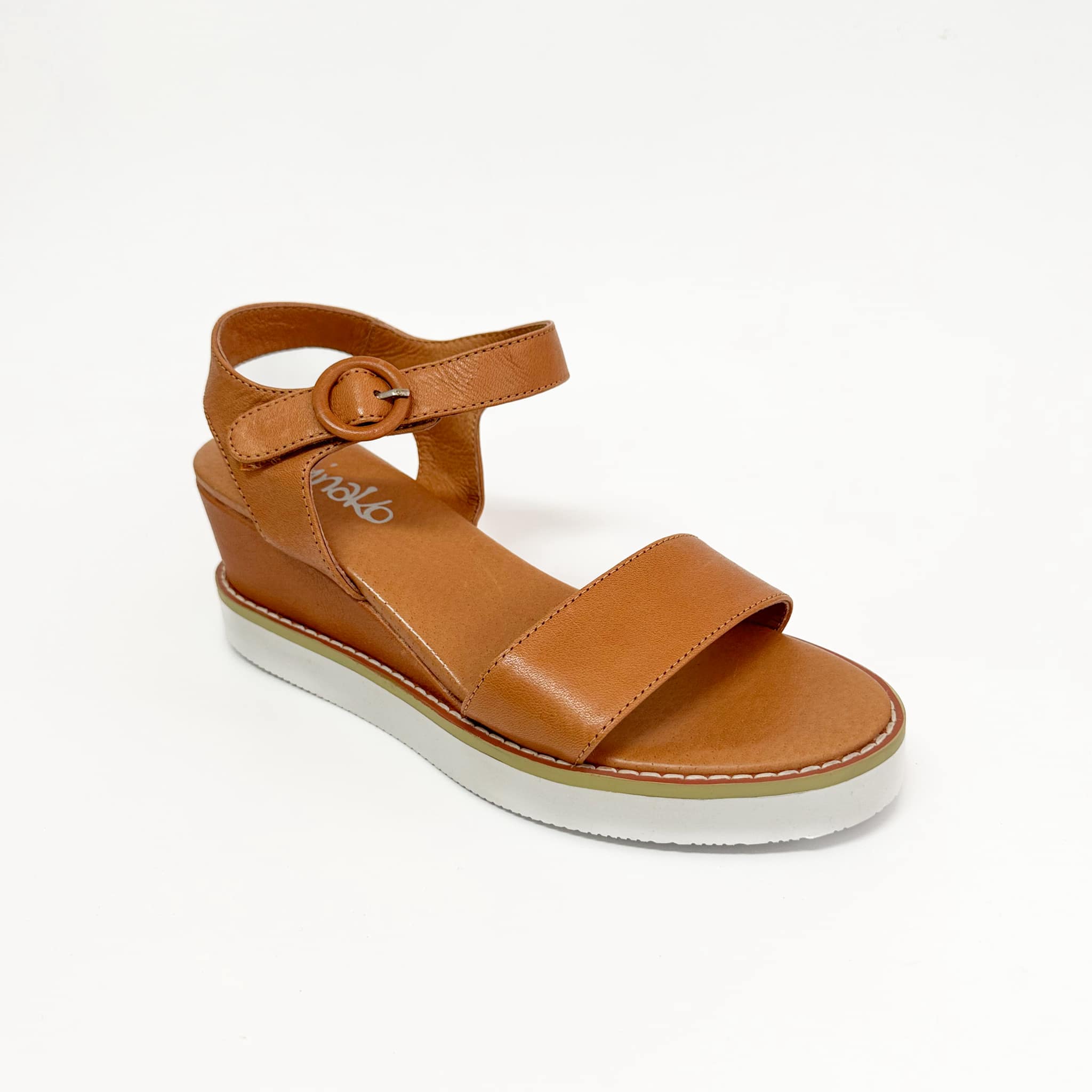 Mariah Wedge Sandal | Coconut