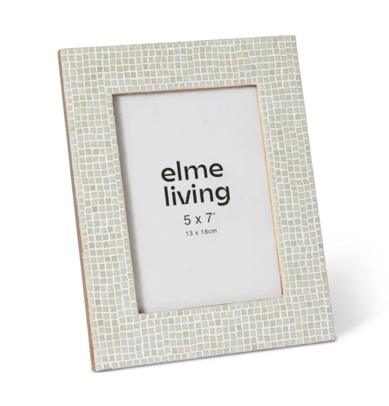 Cambria Photo Frame | White