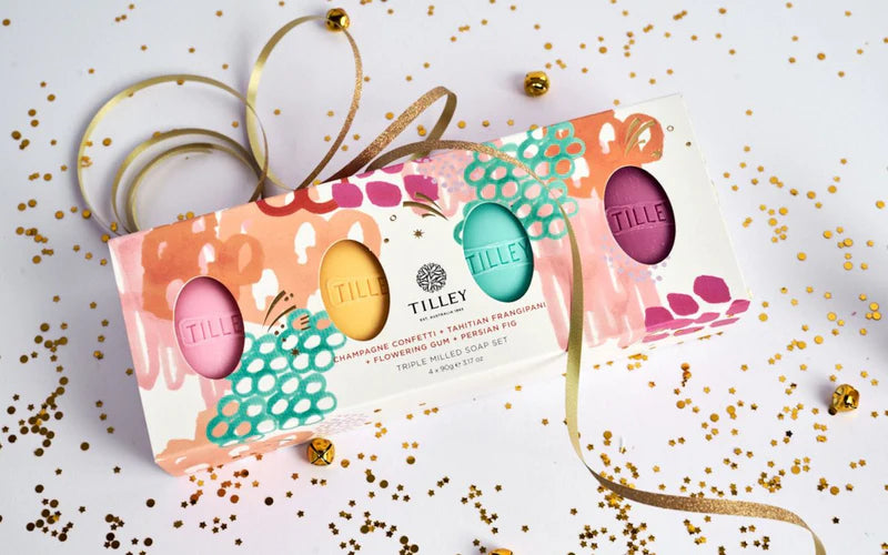 Limited Edition Classic White Oval Soap Gift Set