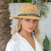 Christine Raffia Fedora