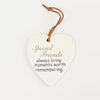 Ceramic Heart with Quote