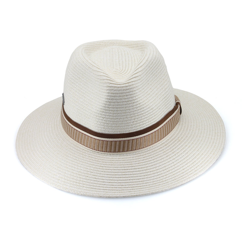 Veneto Fedora | Ivory/Earth