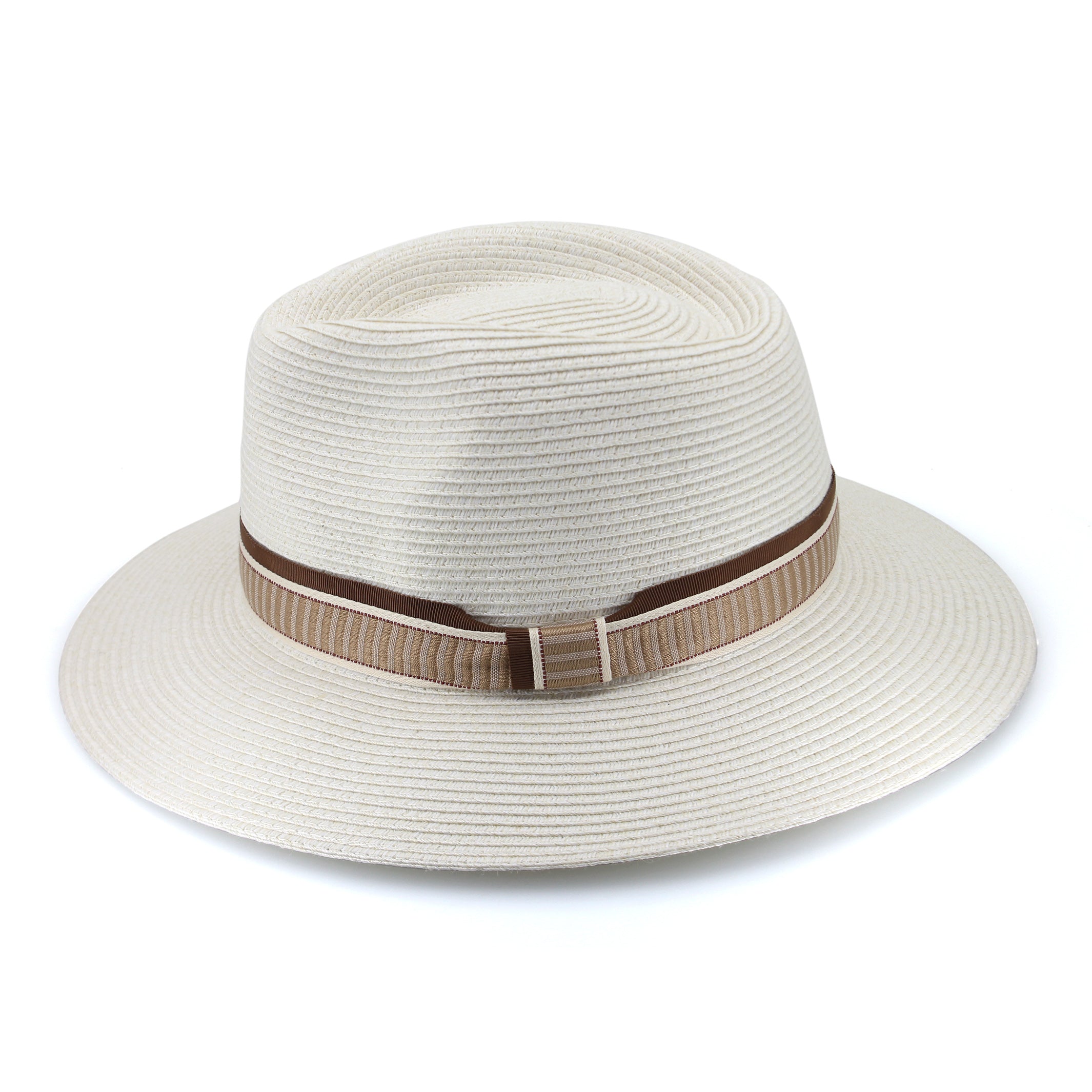 Veneto Fedora | Ivory/Earth