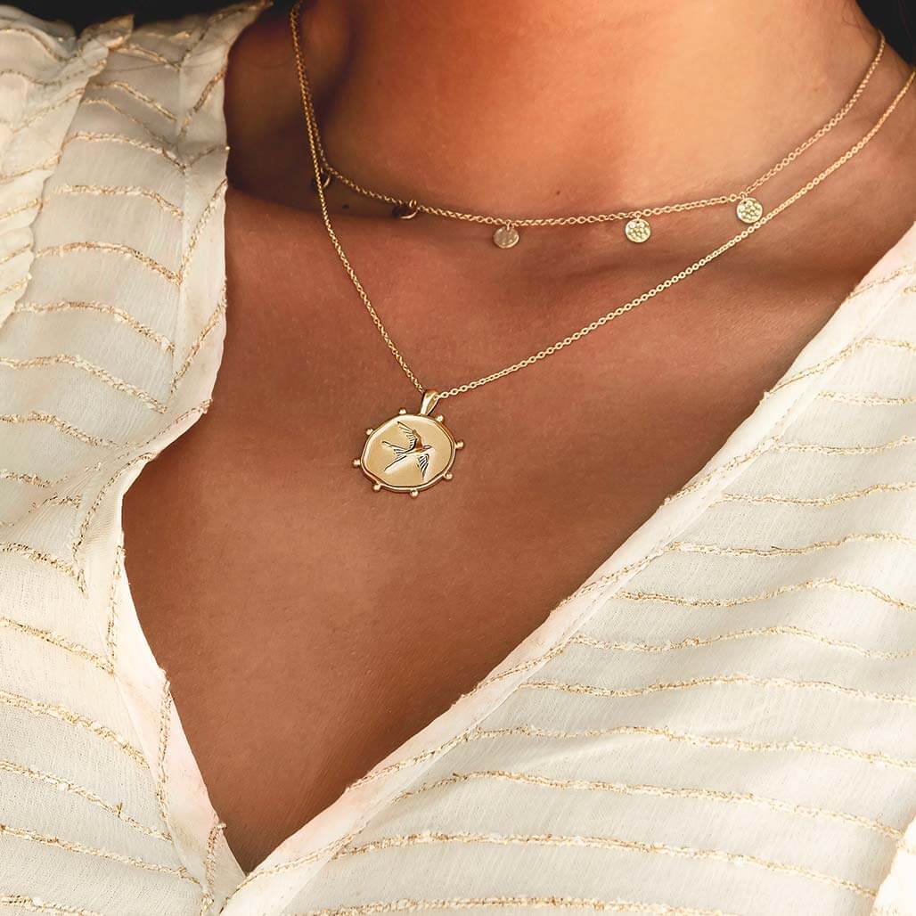 Freedom Necklace | 18KT Yellow Gold Plate