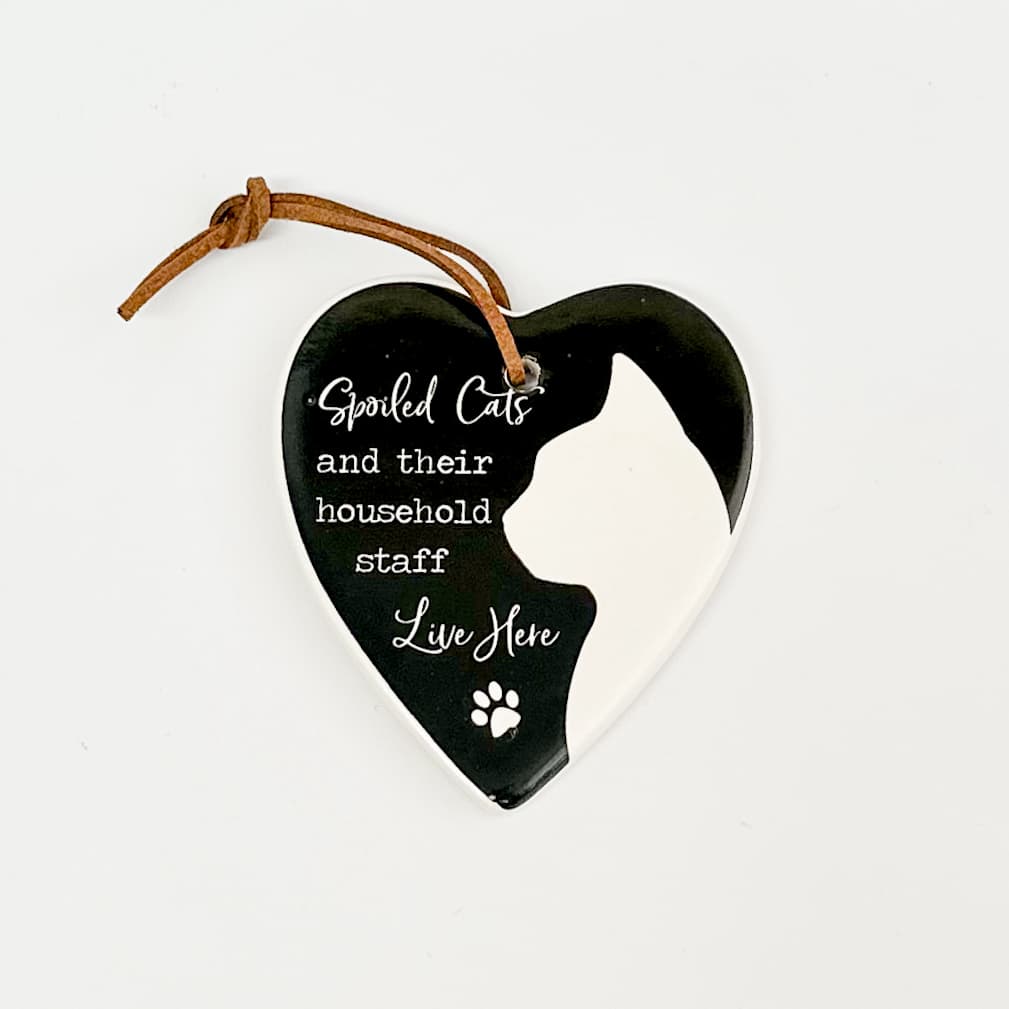 Ceramic Heart with Quote