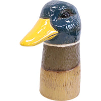 Ceramic Vase Pot Mallard Duck