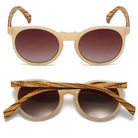 Fraser | Brown Polarised Lens l Walnut Arms