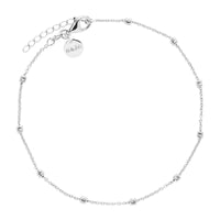 Birdsong Chain Anklet | Sterling Silver