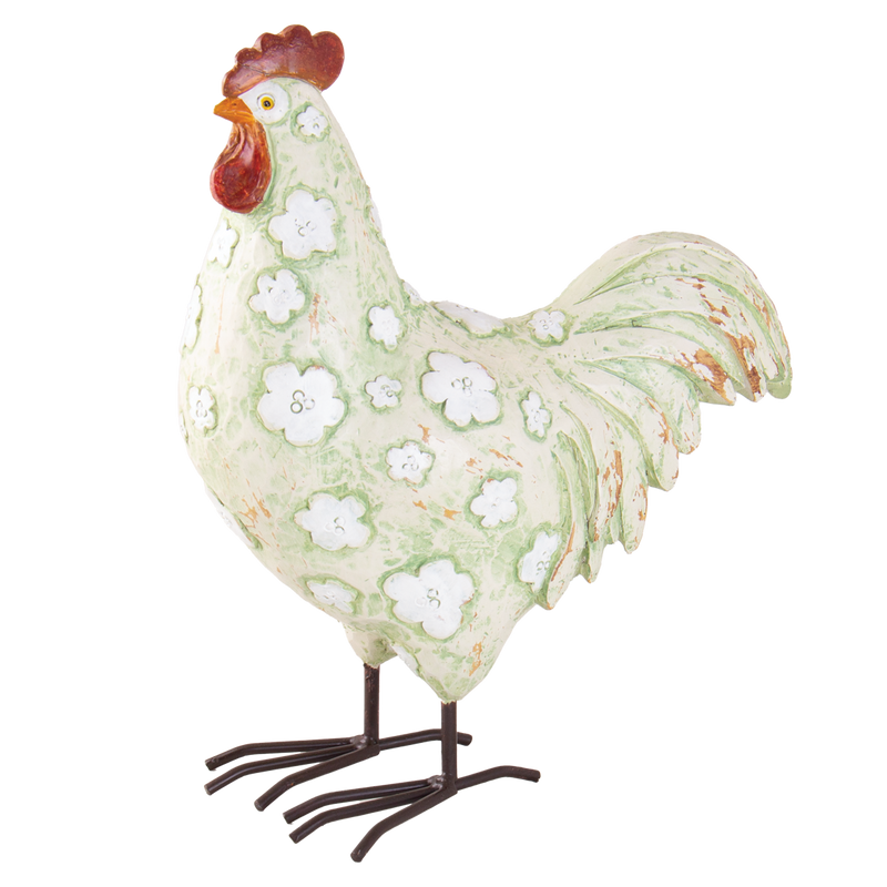 Resin Chicken/Rooster Ornament