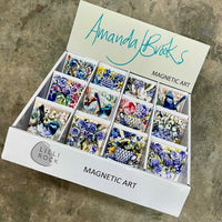 Fridge Magnets By Amanda Brooks | Magentic Blues