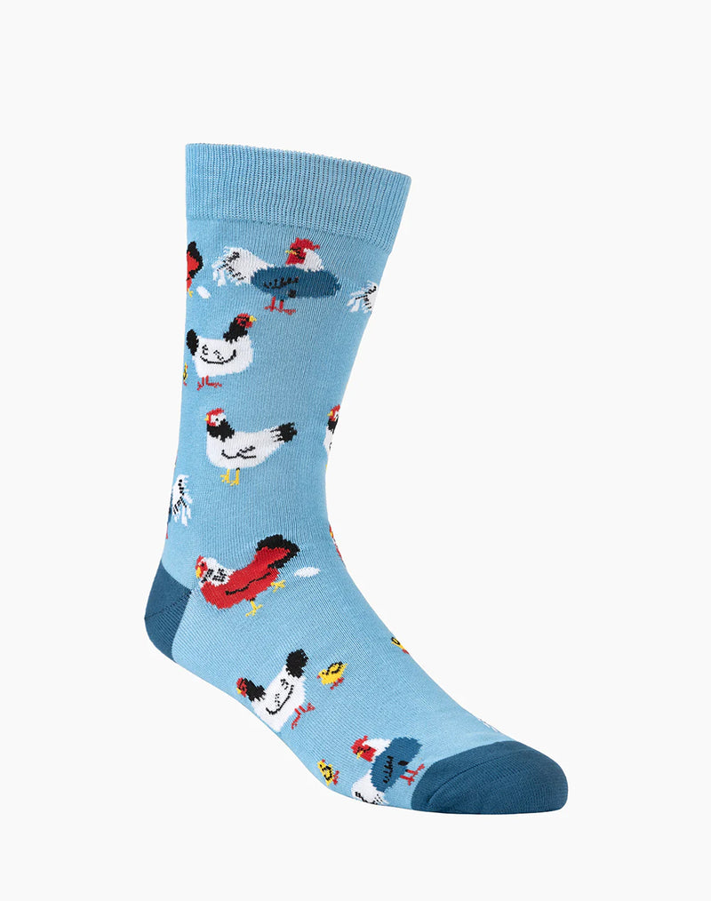 Sir Clucksalot | Mens Bamboo Sock