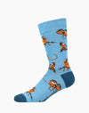 Frill Neck Lizard | Mens Bamboo Sock