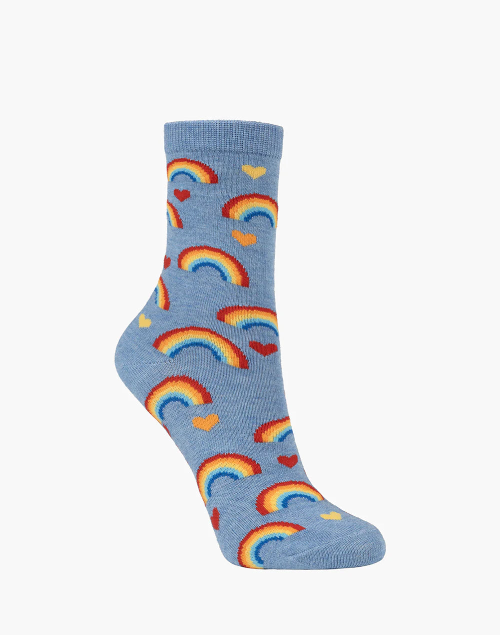 Rainbow Hearts | Kids Bamboo Sock