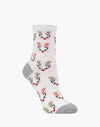 Reindeer Faces | Kids Bamboo Sock