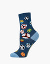 Soccer Balls | Kids Bamboo Sock