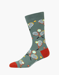 Tennis Rally  | Mens Bamboo Sock